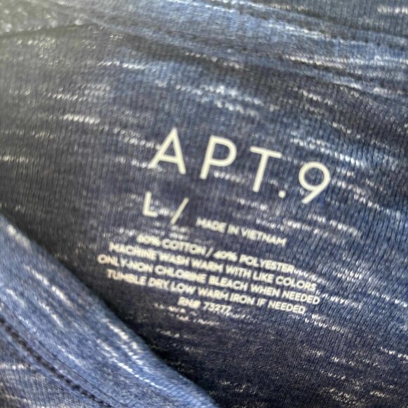 Men's Lightweight Blue pull-over - Picture 2 of 4